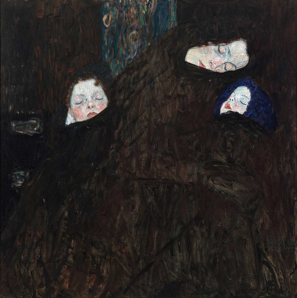 Gustav Klimt Anne ve İki Çocuğu