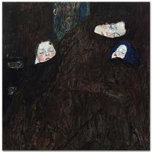 Gustav Klimt Anne ve İki Çocuğu