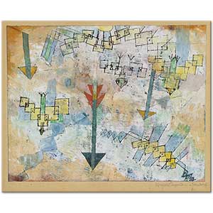 Paul Klee Dalış Yapan Kuşlar ve Okçular