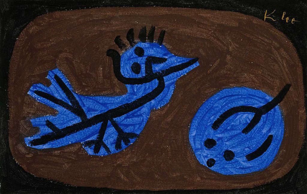 Paul Klee Mavi Kuş ve Balkabağı