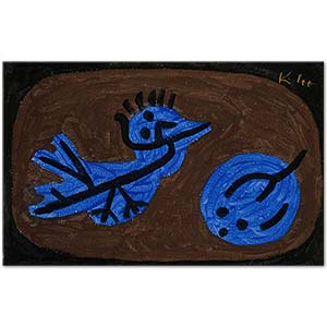 Paul Klee Mavi Kuş ve Balkabağı