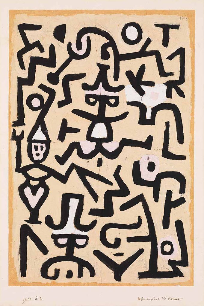 Paul Klee Komedyenin El İlanı