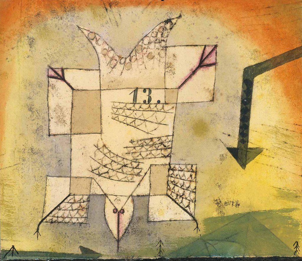 Paul Klee Düşen Kuş