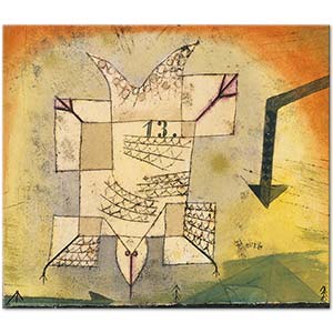 Paul Klee Düşen Kuş