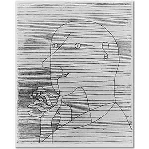 Paul Klee Sayı Sayan Yaşlı Adam