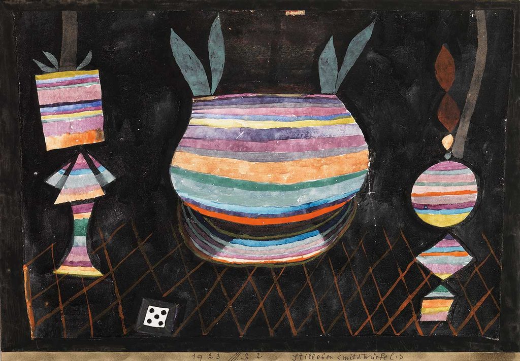 Paul Klee Zarlar ile Natürmort