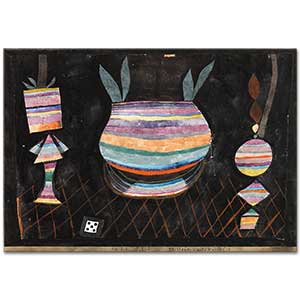 Paul Klee Zarlar ile Natürmort