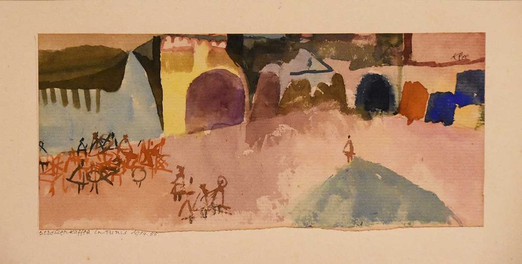 Paul Klee Tunus'ta Sokak Kahvehanesi