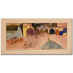 Paul Klee Tunus'ta Sokak Kahvehanesi