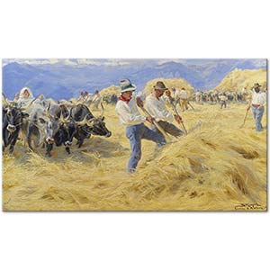 Peder Severin Krøyer Abruzzi'de Harman Yeri